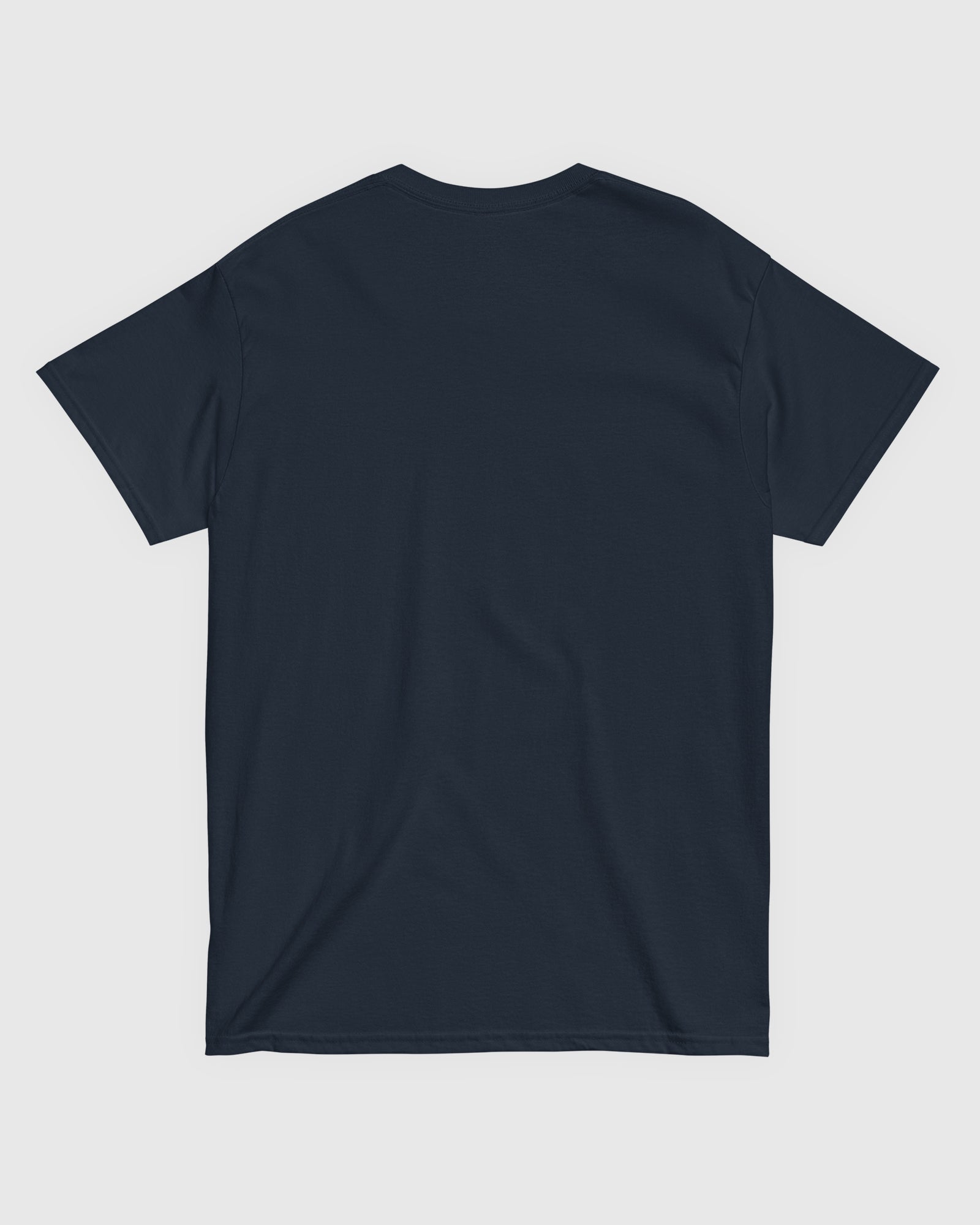 Harbour Monogram Navy heavyweight t-shirt back view by Baron & Buck